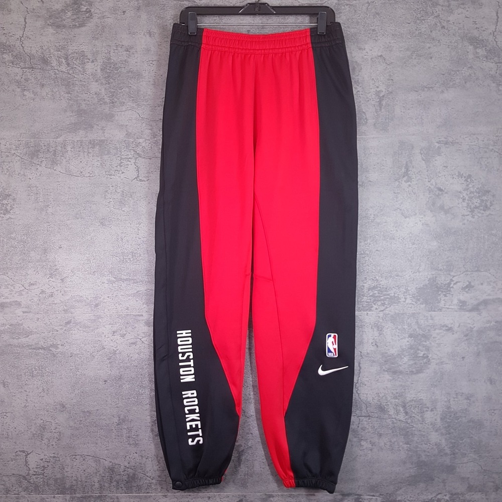 NIKE Houston Rockets NBA Team‎ Issue Tear Away Pants Mens XL Red FB5750-657